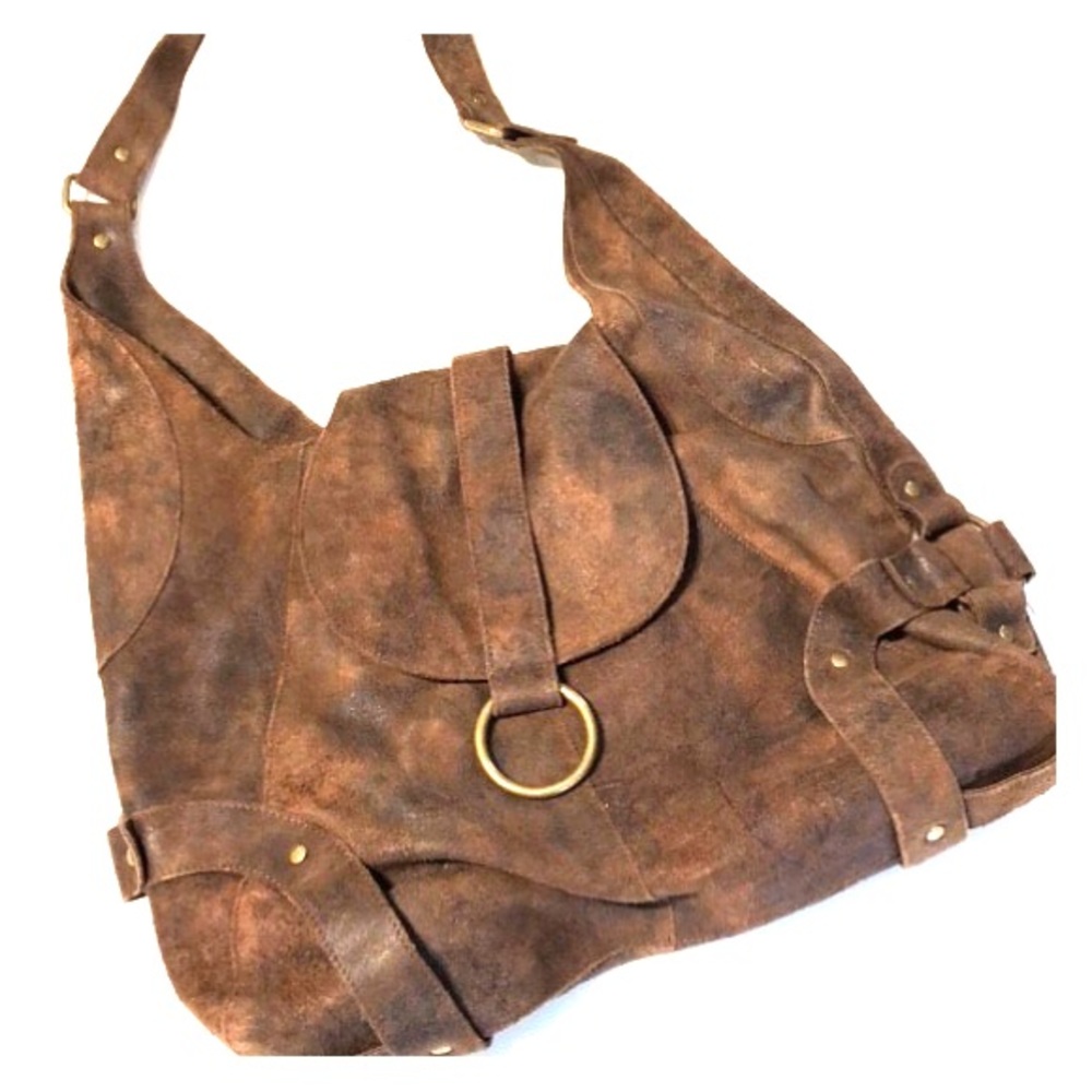 Leather Saddle Bag